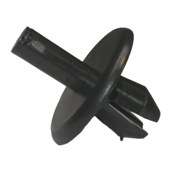 Auto tüübel 2-osaline must k=13.5mm d=22mm a=8mm hq