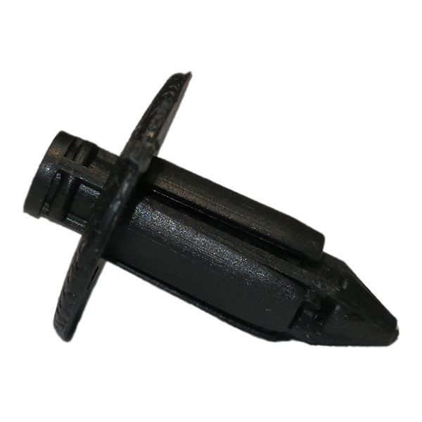 Auto tüübel 2-osaline must k=13.2mm d=18mm a=7mm