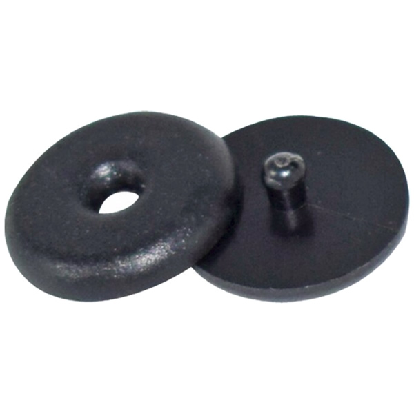 Turvavöö otsa üle libisemise stopper 2-osaline must