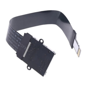Mälukaardi adapter X SD pesa->microSD pistik 15cm lintkaabliga-image