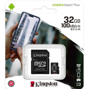 Mälukaart 32GB Micro SD Class 10 Kingston Canvas Select Plus-image