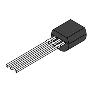 J112-D26Z TO-226AA JFET transistor, -35 V, -5 V, Ig 50mA-image