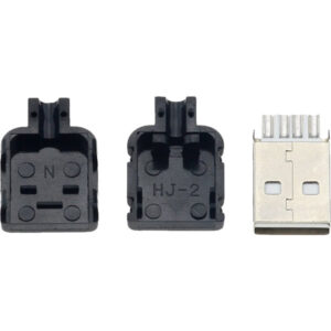 USB A pistik kaablile joodetav must-image