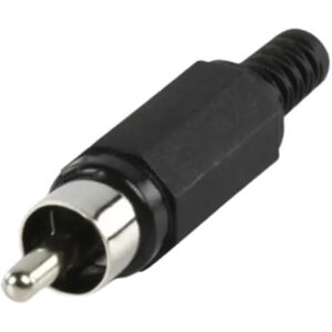 RCA pistik must plastik Lumberg-image