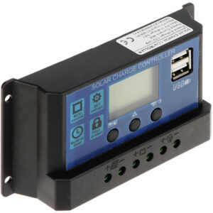 30A PWM päikesepaneeli laadimiskontroller 12V-24V-image