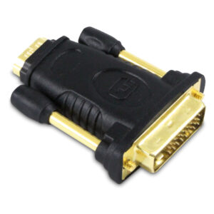 DVI-D 24+1 pin pistik – HDMI 19pin pesa üleminek-image