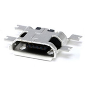 USB microB pesa plaadile, SMD, PCB, SMT, AMK5PT07-image