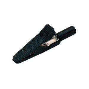 Krokodill isoleeritud 42mm 8A 60VDC 2mm otsikule must, RH-MA1B-image