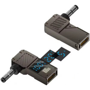 USB-C PD laadija üleminek Lenovo 4.0x1.7mm pistik U/I/P displeiga 20V 100W TYPE A-image