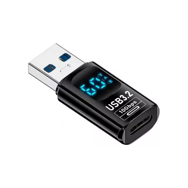 USB tester U/I/P 60W USB-A pistik / USB-C pesa must-image