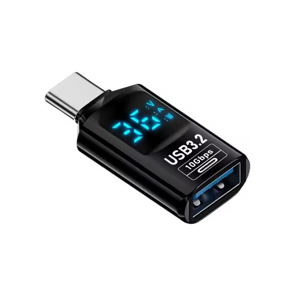 USB tester U/I/P 36W USB-C pistik / USB-A pesa must-image