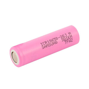 Li-Ion aku 18650 3.6V 2600mAh 5.2A Samsung SDI ICR18650-26J2-image