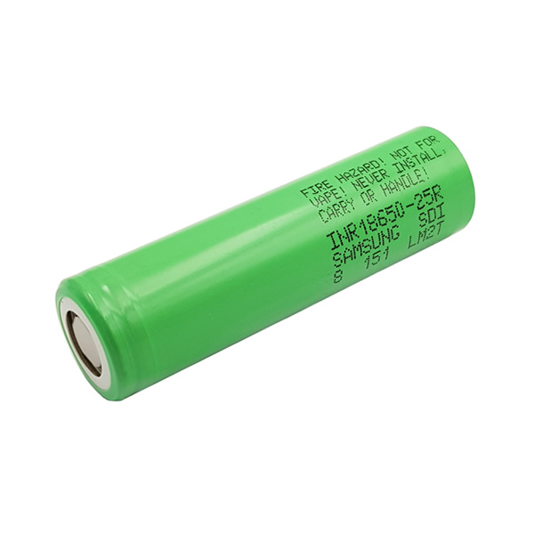 Li-Ion aku 18650 3.6V 2500mAh 20A Samsung SDI INR18650-25R-image